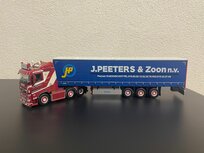UITVERKOCHT! -Peeters Volvo FH05 met schuifzeilentrailer