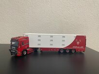 Maertelaere Causyn Scania Streamline Highline 4x2 + livestock trailer 3 axle