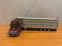 Scania VAEX T Topline 4 serie 6x4 Livestock Trailer