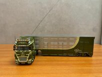 DAF Boerkamp Super Space Cab 6x2 Twin Steer Livestock Trailer