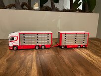 Bette Gris Scania S Series High Roof Livestock Combination