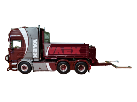 UITVERKOCHT! - WSI Scania Streamline Topline 6x2 Tag Axle Berger VAEX (Resin Body)