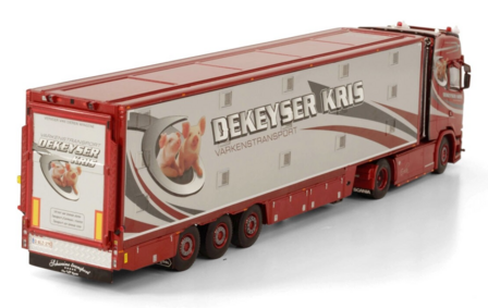 WSI Scania S Highline | CS20H 4x2 Livestock Trailer - 3 Axle Dekeyser Kris