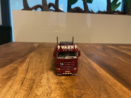 UITVERKOCHT - Scania met oplegger VAEX