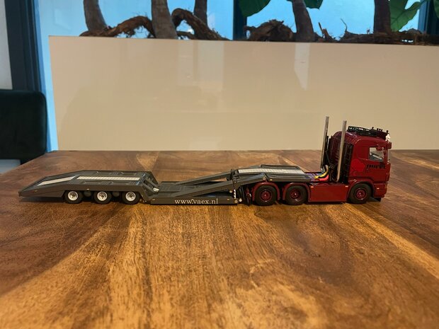 UITVERKOCHT - Scania met oplegger VAEX